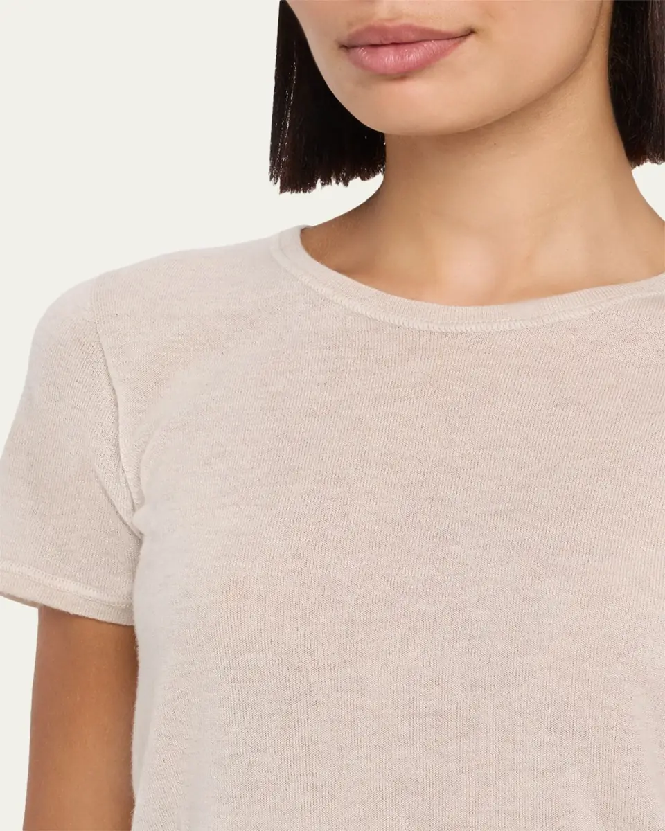 MAJESTIC FILATURES Machine Washable Cashmere Crewneck T-Shirt | Thumbnail 21 MAJESTIC FILATURES Machine Washable Cashmere Crewneck T-Shirt | Thumbnail 21
