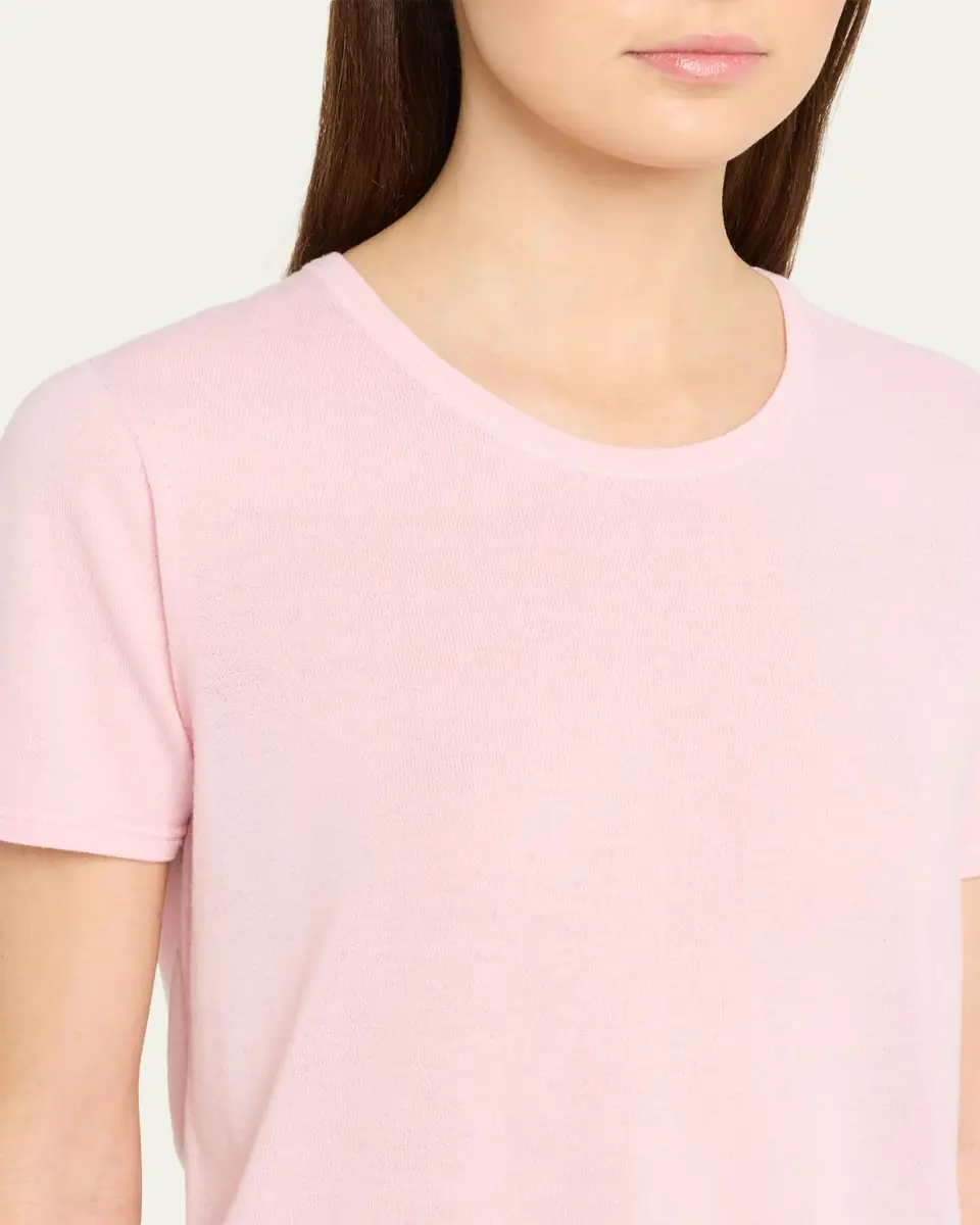 MAJESTIC FILATURES Machine Washable Cashmere Crewneck T-Shirt | Thumbnail 5 MAJESTIC FILATURES Machine Washable Cashmere Crewneck T-Shirt | Thumbnail 5