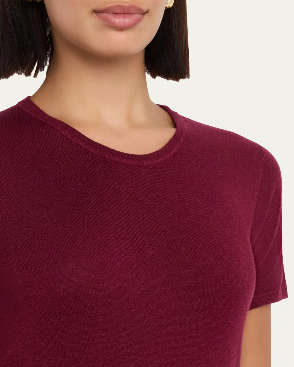 MAJESTIC FILATURES Machine Washable Cashmere Crewneck T-Shirt | Thumbnail 9 MAJESTIC FILATURES Machine Washable Cashmere Crewneck T-Shirt | Thumbnail 9