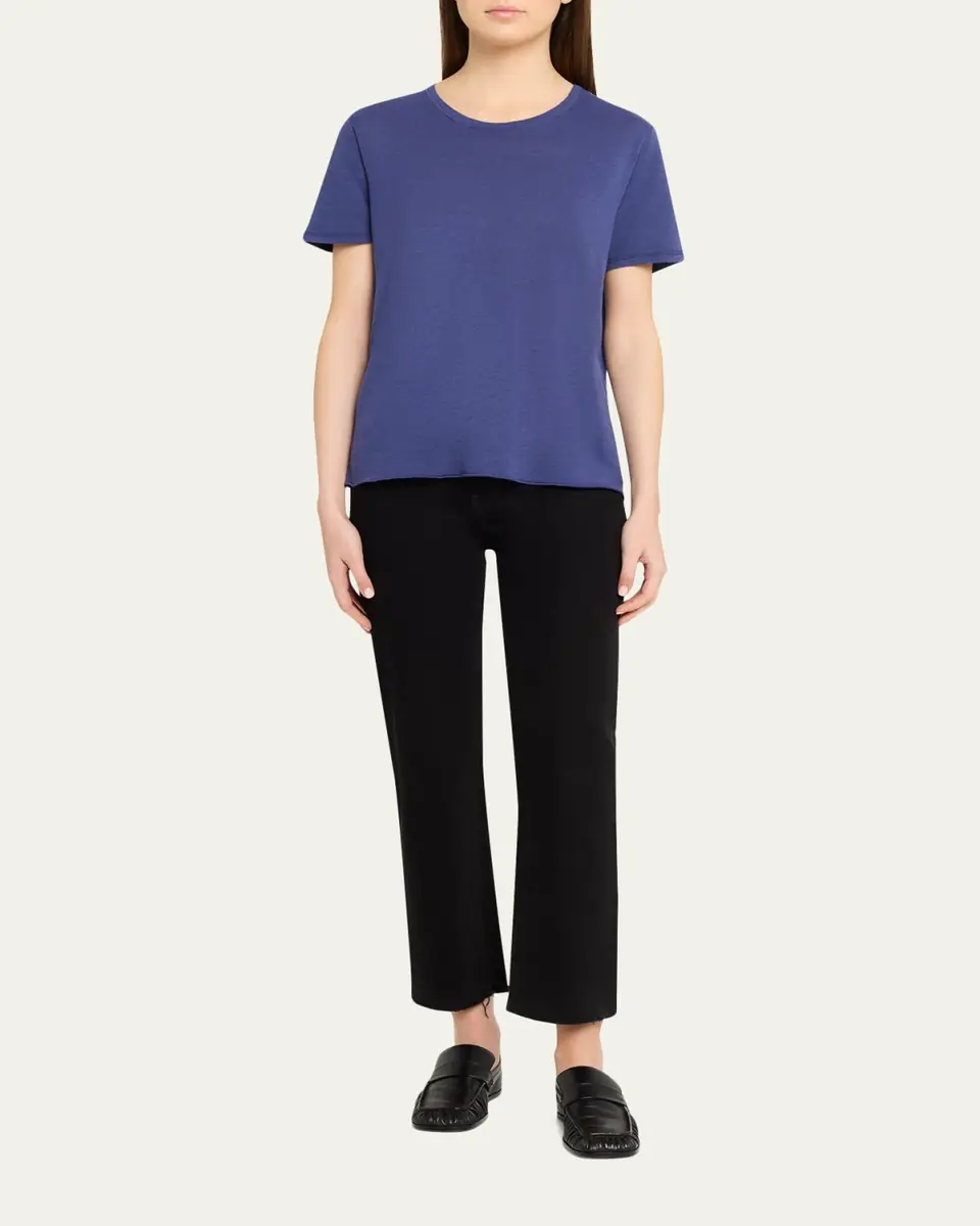 MAJESTIC FILATURES Machine Washable Cashmere Crewneck T-Shirt | Thumbnail 10 MAJESTIC FILATURES Machine Washable Cashmere Crewneck T-Shirt | Thumbnail 10