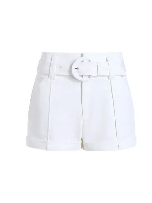 Aldi Belted Denim Shorts Aldi Belted Denim Shorts