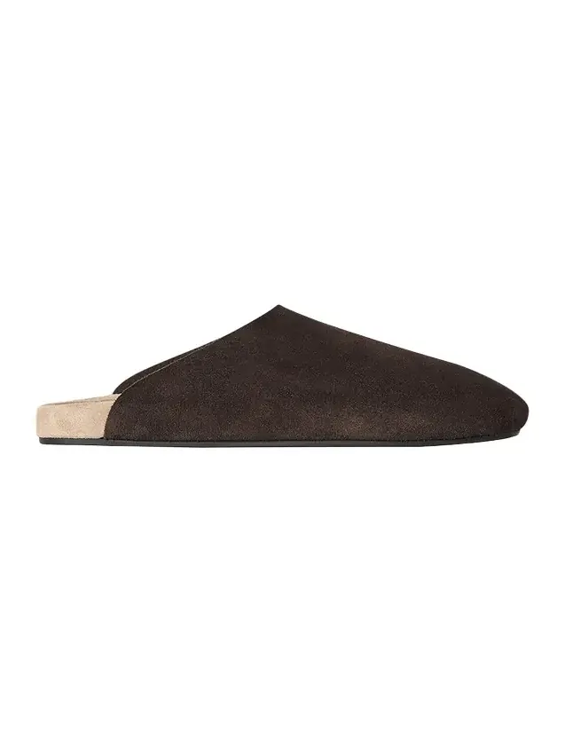 Hudson Suede Slide Mules