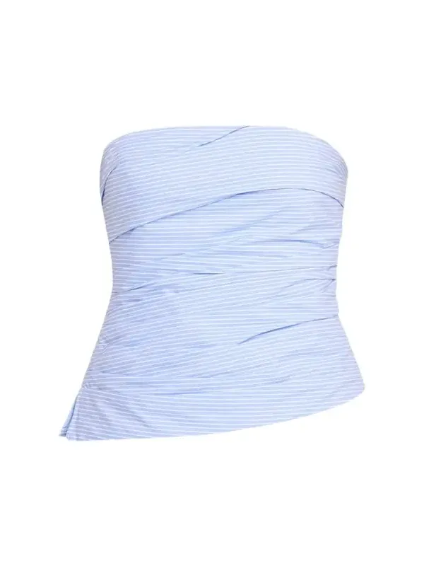 Emerson Ruched Strapless Top