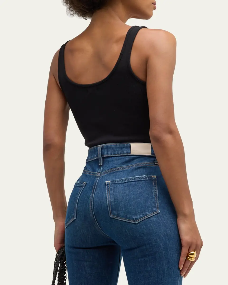 L'Agence Nica Scoop-Neck Tank Bodysuit | Thumbnail 3