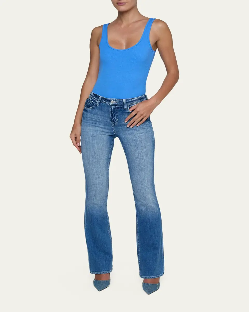 L'Agence Nica Scoop-Neck Tank Bodysuit | Thumbnail 6