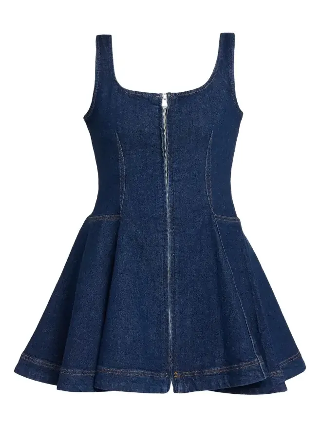 Eleodra Denim Mini Dress