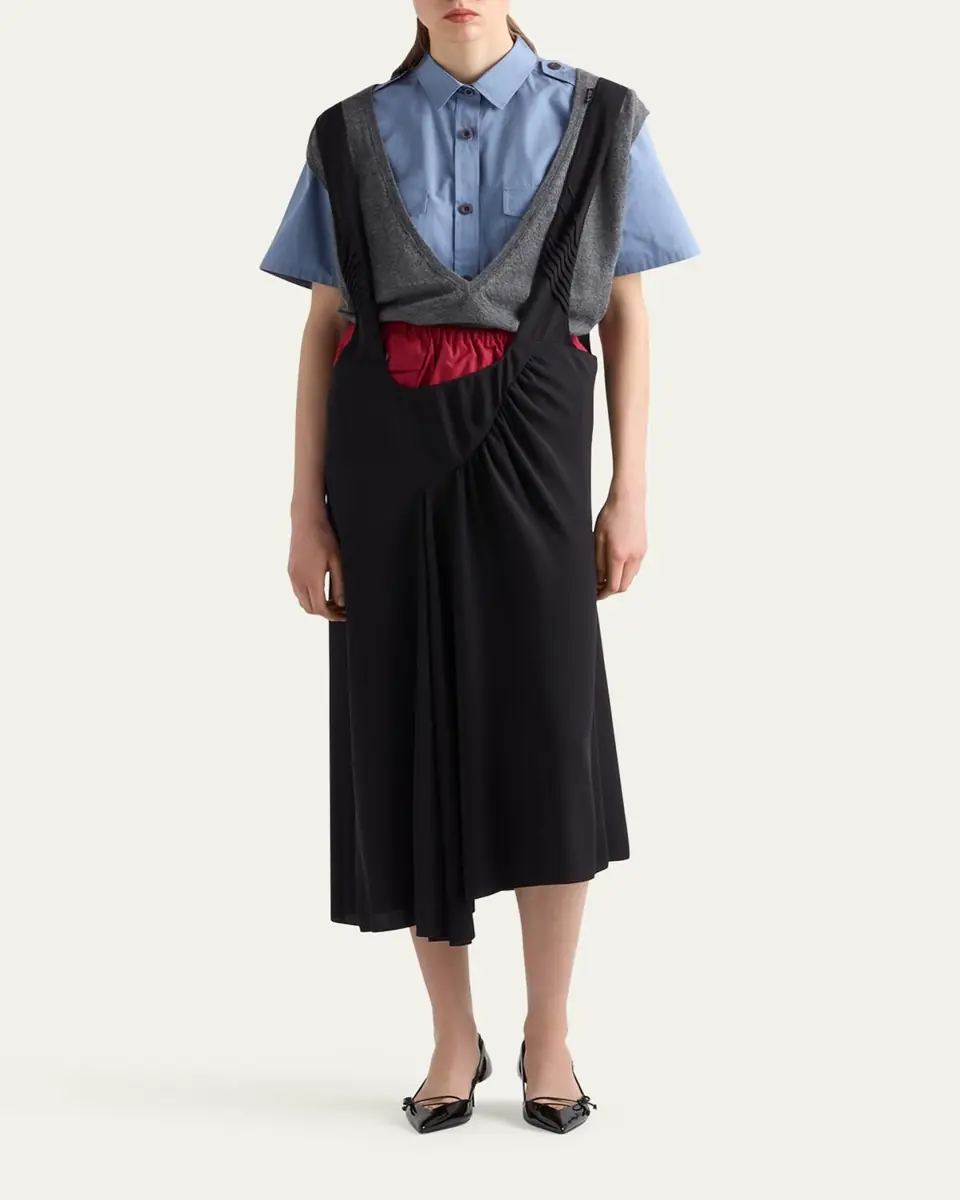 Prada Short-Sleeve Cotton Utility Shirt | Thumbnail 2