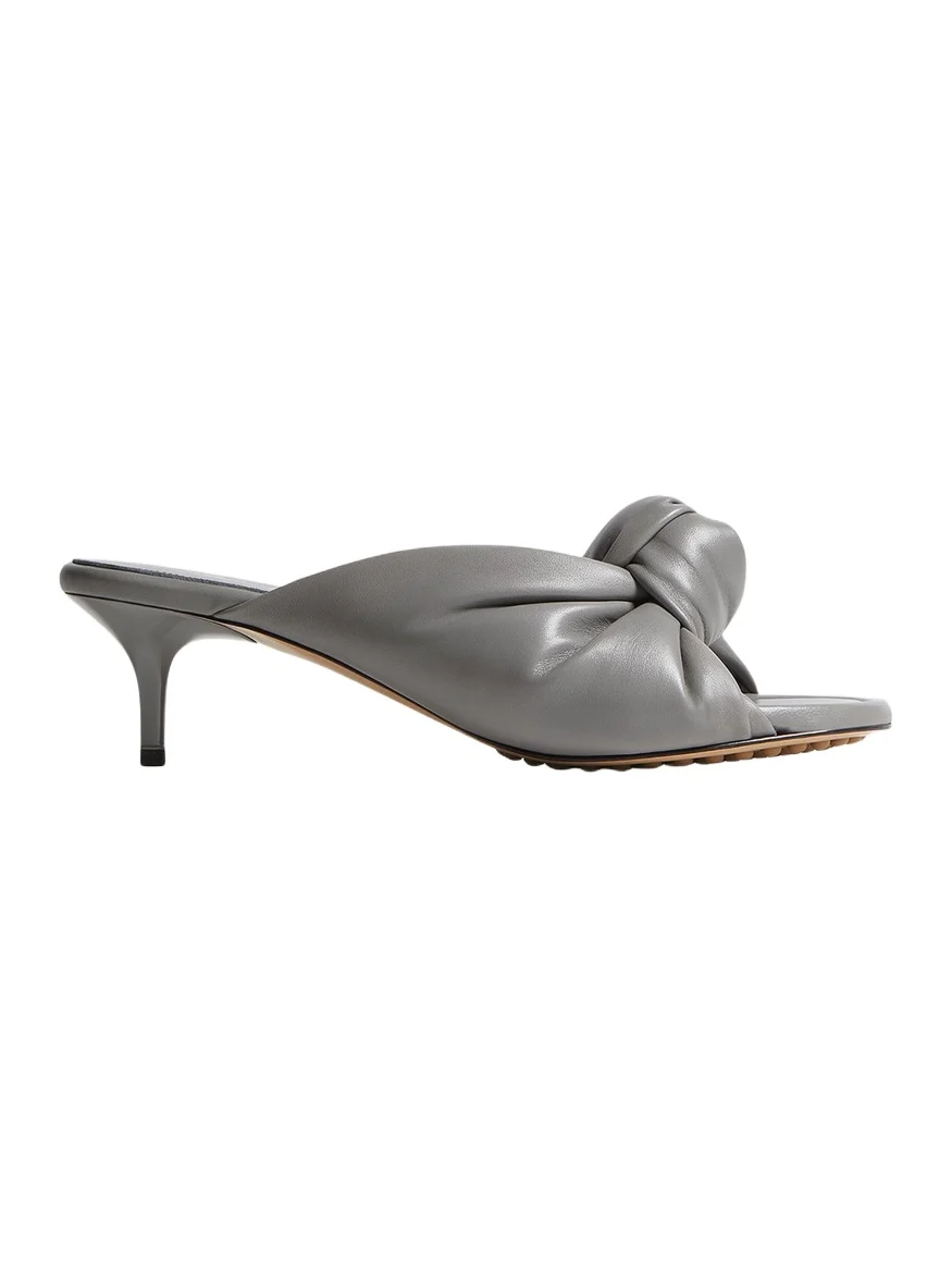 Bottega Veneta 35mm Cherry Knotted Leather Mule Sandals