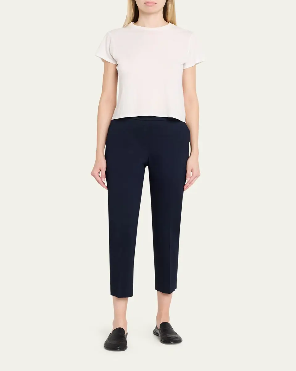 Theory Treeca Good Linen Cropped Pull-On Ankle Pants | Thumbnail 10 Theory Treeca Good Linen Cropped Pull-On Ankle Pants | Thumbnail 10