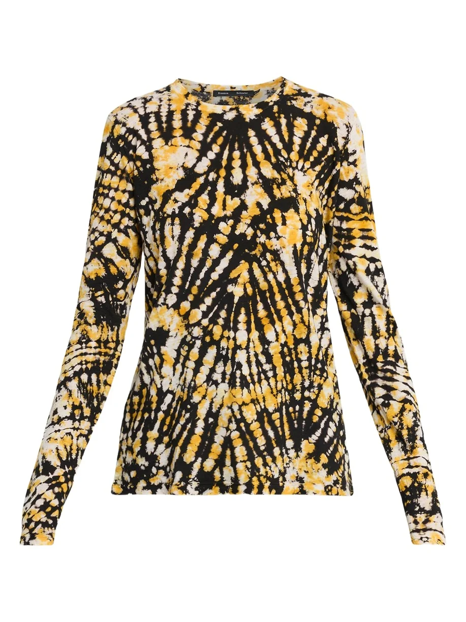 Proenza Schouler White Label Reeva Tie-Dye Tee