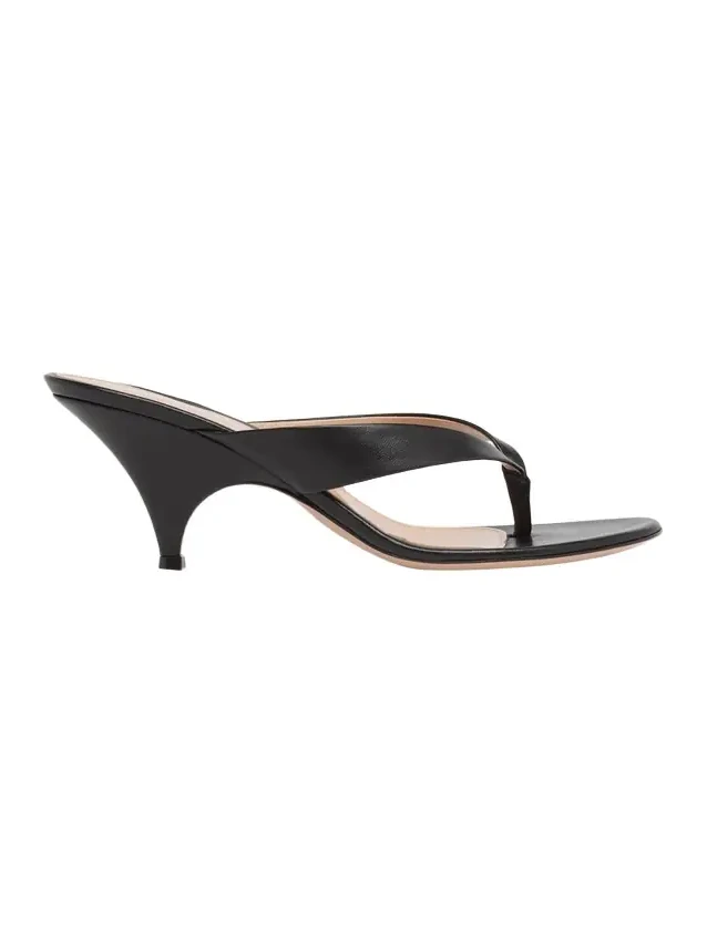 70mm Sofia Leather Thong Sandals 70mm Sofia Leather Thong Sandals