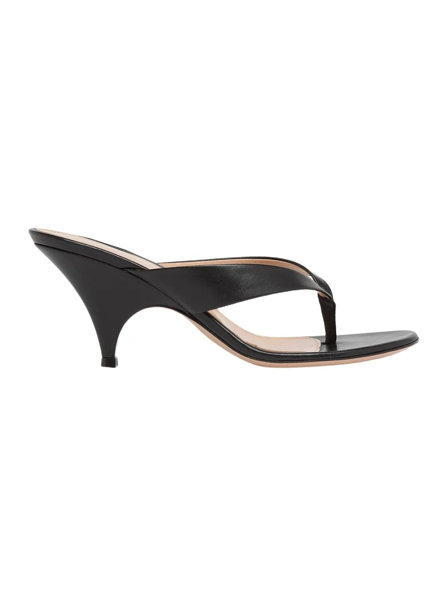 70mm Sofia Leather Thong Sandals 70mm Sofia Leather Thong Sandals