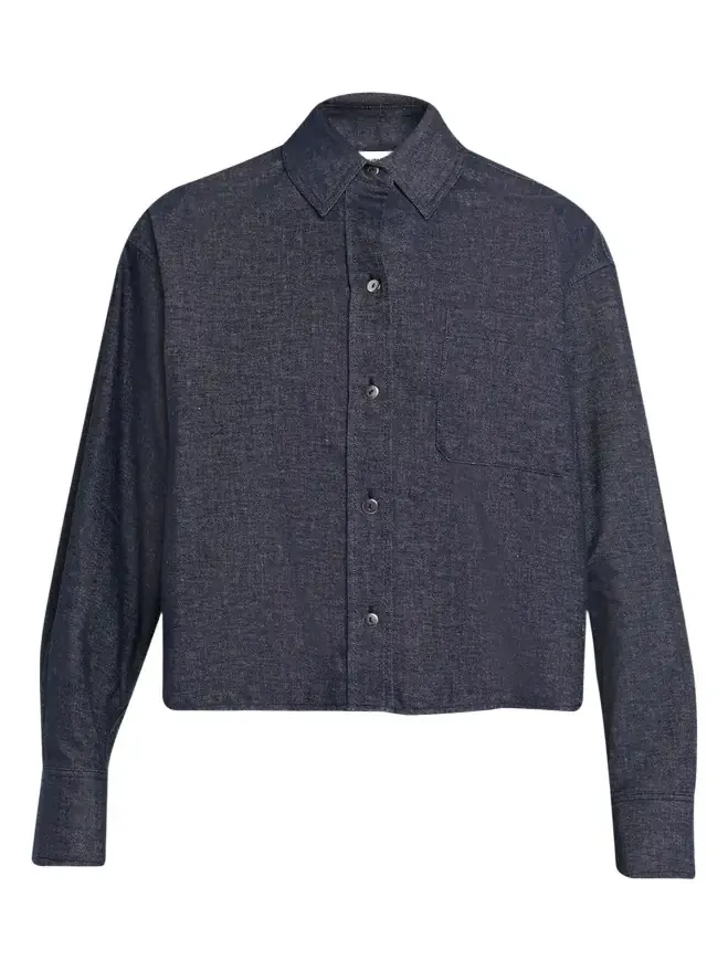 Cropped Long-Sleeve Shirt Cropped Long-Sleeve Shirt