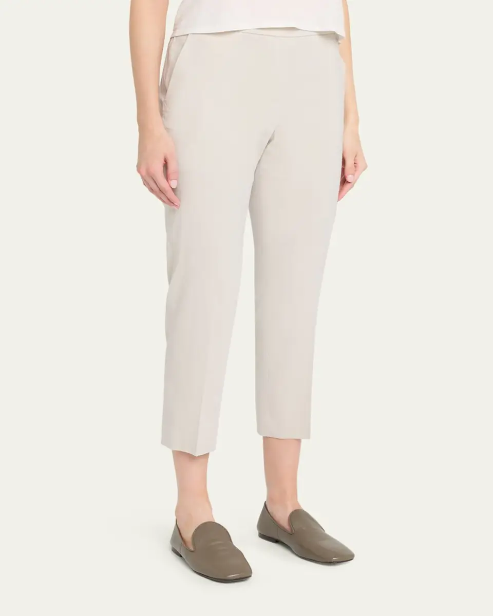 Theory Treeca Good Linen Cropped Pull-On Ankle Pants | Thumbnail 8 Theory Treeca Good Linen Cropped Pull-On Ankle Pants | Thumbnail 8