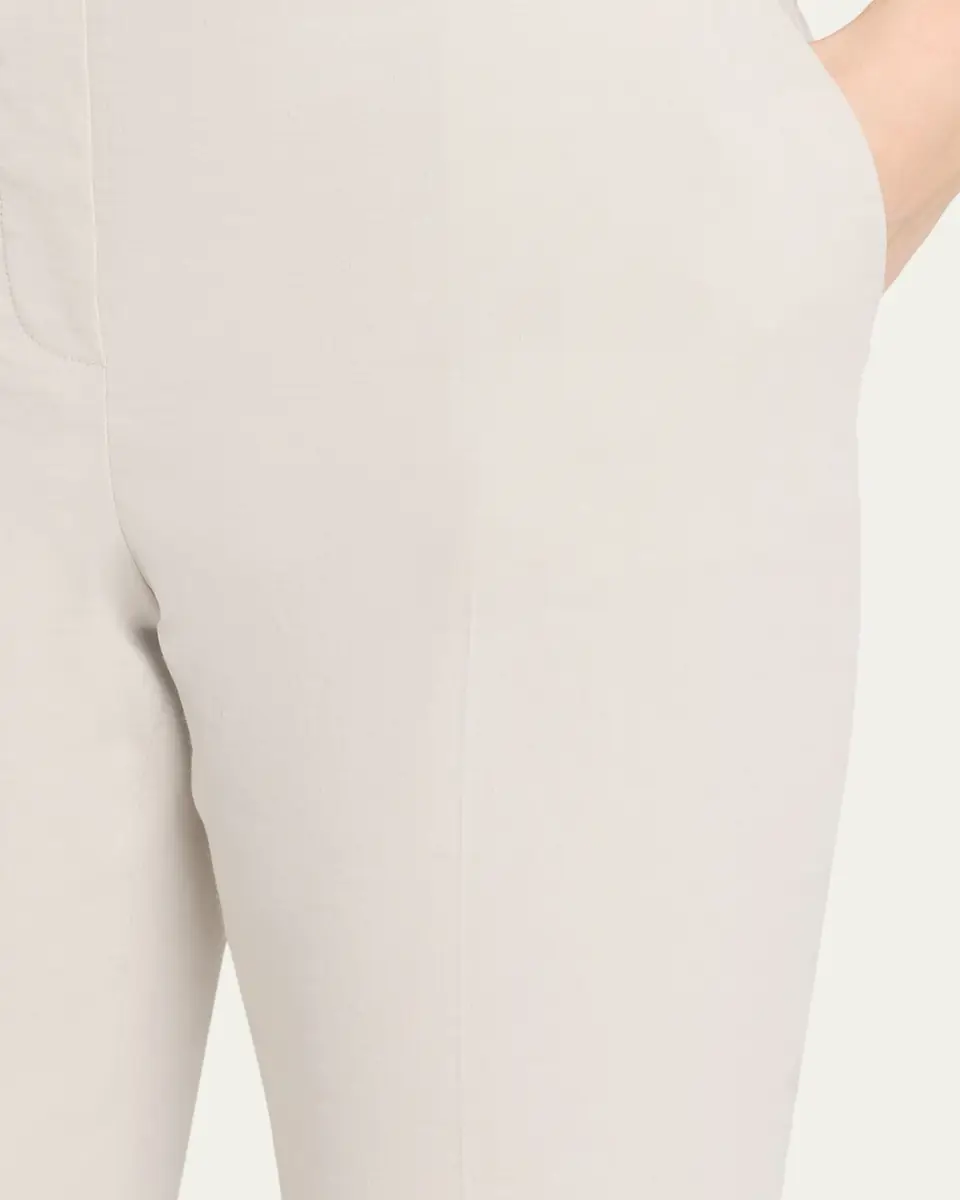 Theory Treeca Good Linen Cropped Pull-On Ankle Pants | Thumbnail 9 Theory Treeca Good Linen Cropped Pull-On Ankle Pants | Thumbnail 9