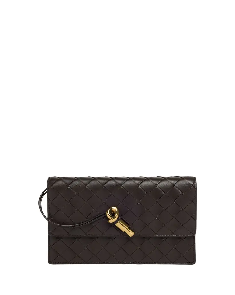 Bottega Veneta Andiamo Leather Chain Pouch Bag | Image 1 Bottega Veneta Andiamo Leather Chain Pouch Bag | Image 1