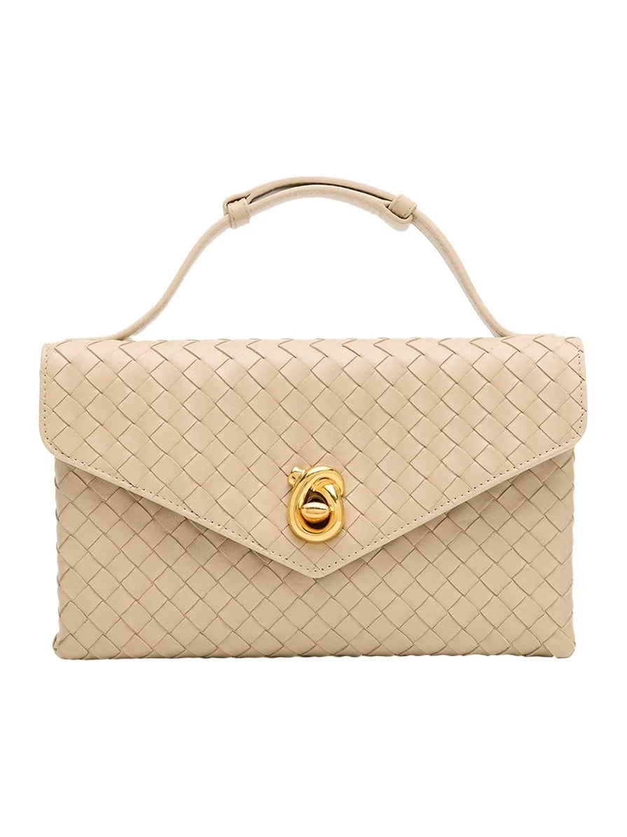 Knot Lock Leather Top-Handle Bag Knot Lock Leather Top-Handle Bag