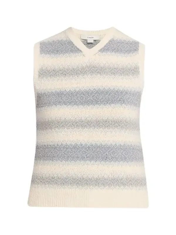 V-Neck Knit Summer Sweater Vest
