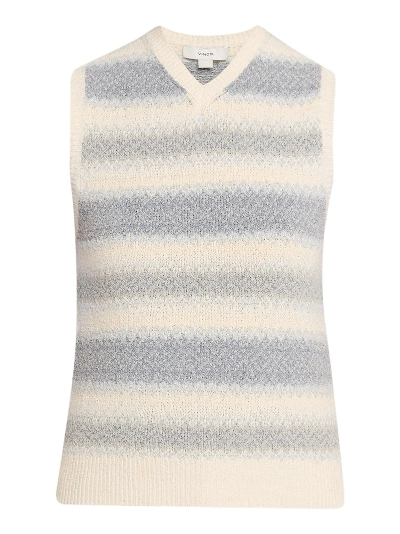 V-Neck Knit Summer Sweater Vest