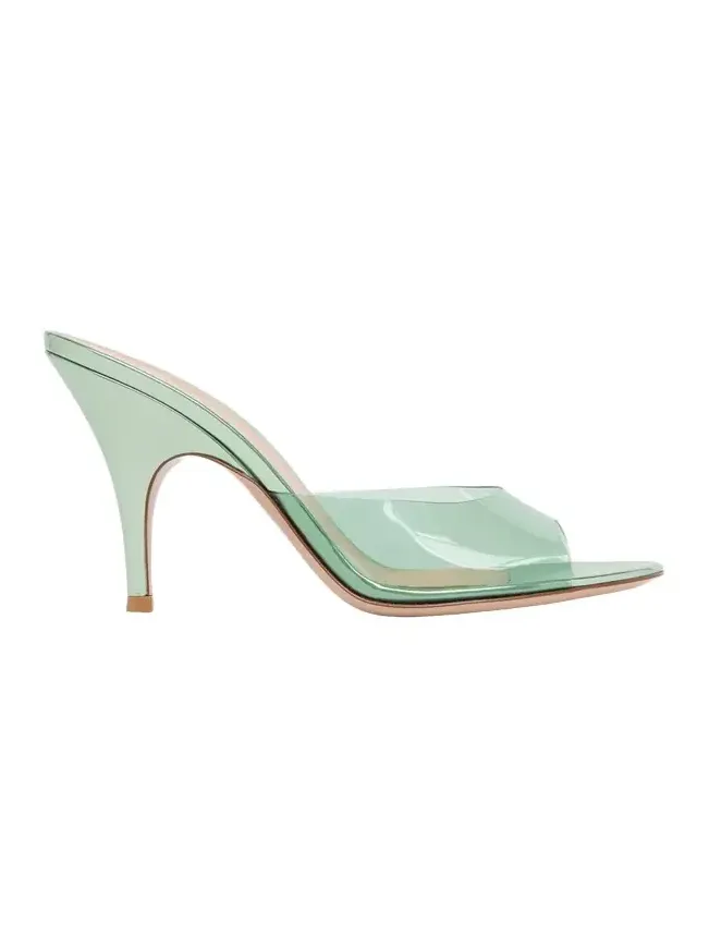 95mm Plexi Mule Sandals 95mm Plexi Mule Sandals