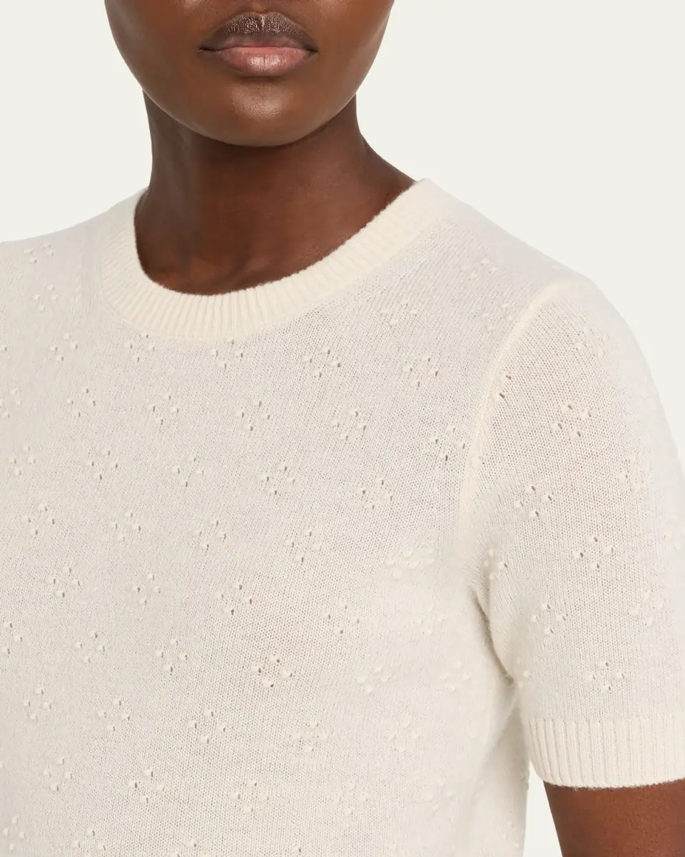Guest In Residence Compass Cashmere Sweater Tee | Thumbnail 5 Guest In Residence Compass Cashmere Sweater Tee | Thumbnail 5