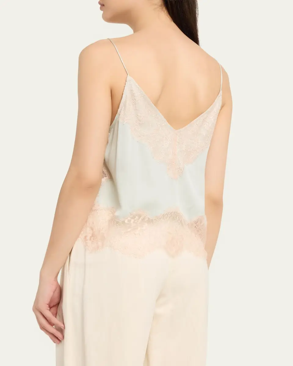 Ronny Kobo Suraiya Lace-Trim Cami Top | Thumbnail 3