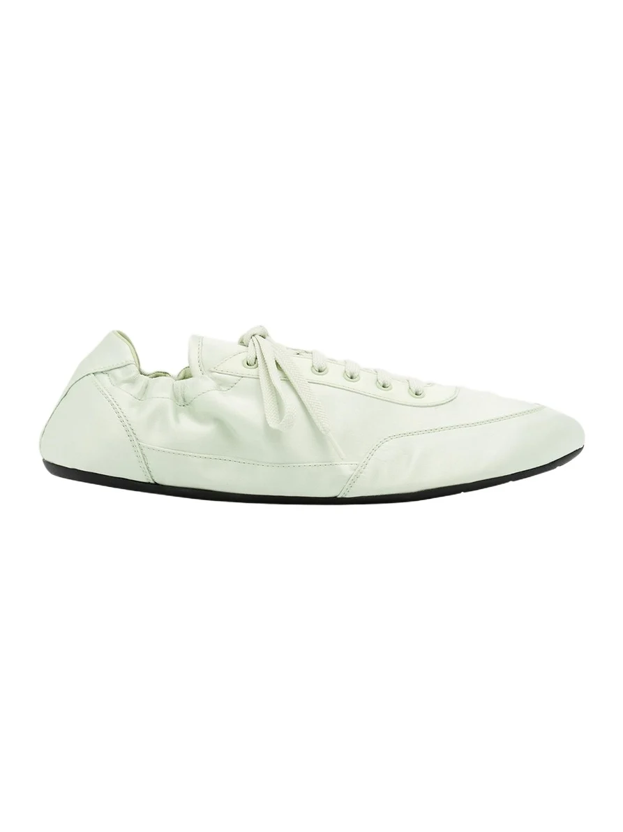 Satin Low-Top Sneakers