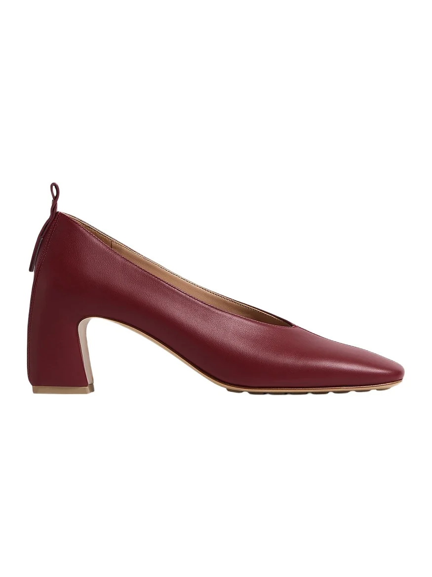 Bottega Veneta 65mm Plonge Calf Leather Pumps
