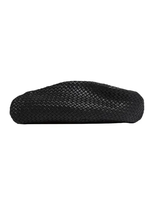 Padded Leather Sculptural Clutch Bag Padded Leather Sculptural Clutch Bag