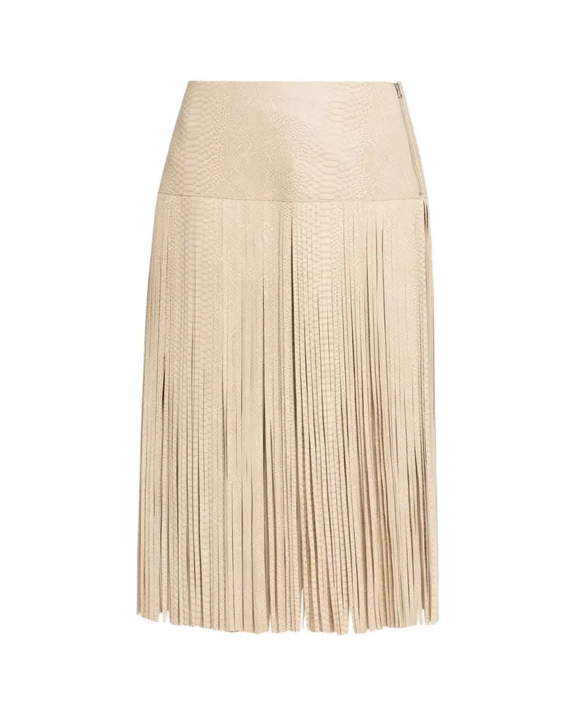 Parker Leather Fringe Skirt Parker Leather Fringe Skirt