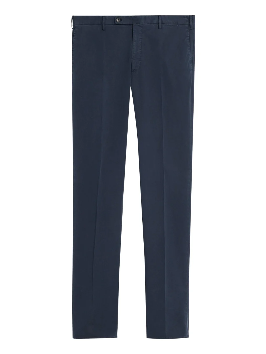 Men's Pressed-Crease Cotton Trousers