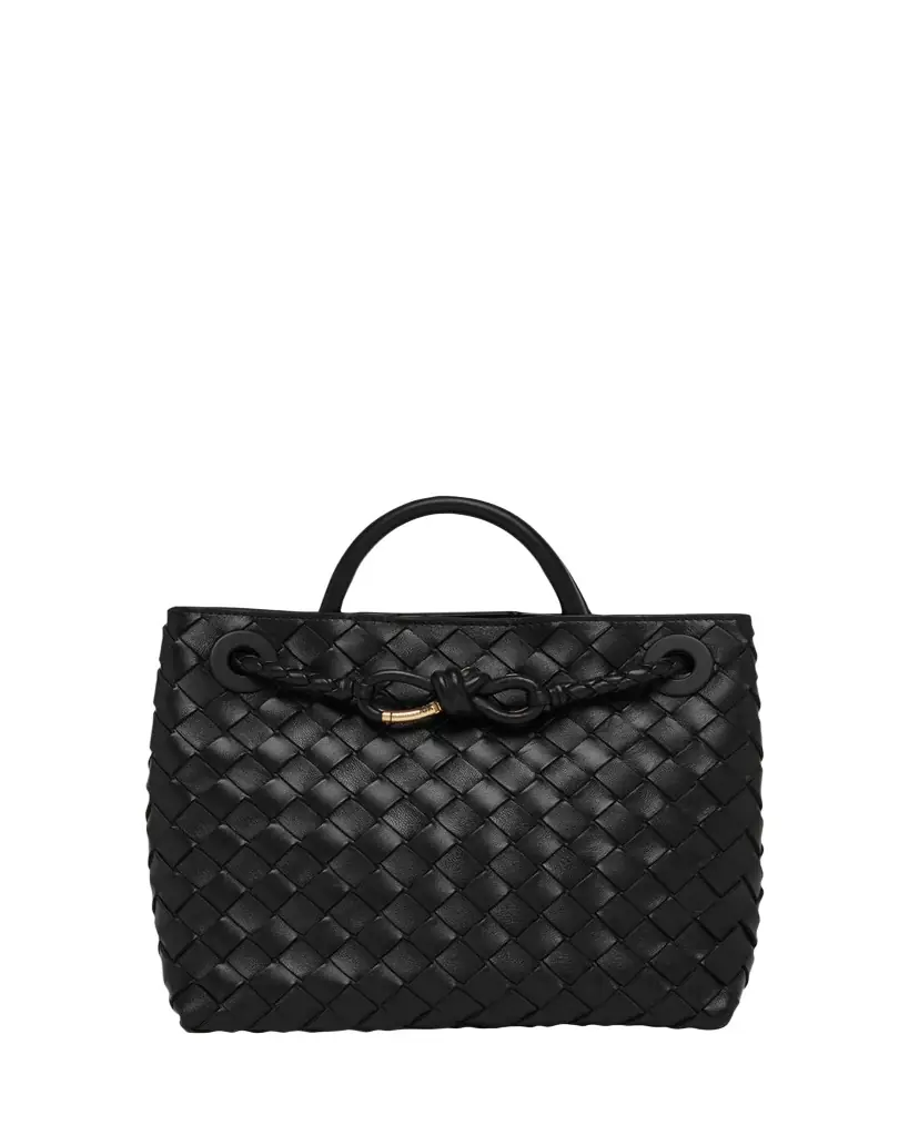 Bottega Veneta Andiamo Small Leather Tote Bag | Image 1 Bottega Veneta Andiamo Small Leather Tote Bag | Image 1