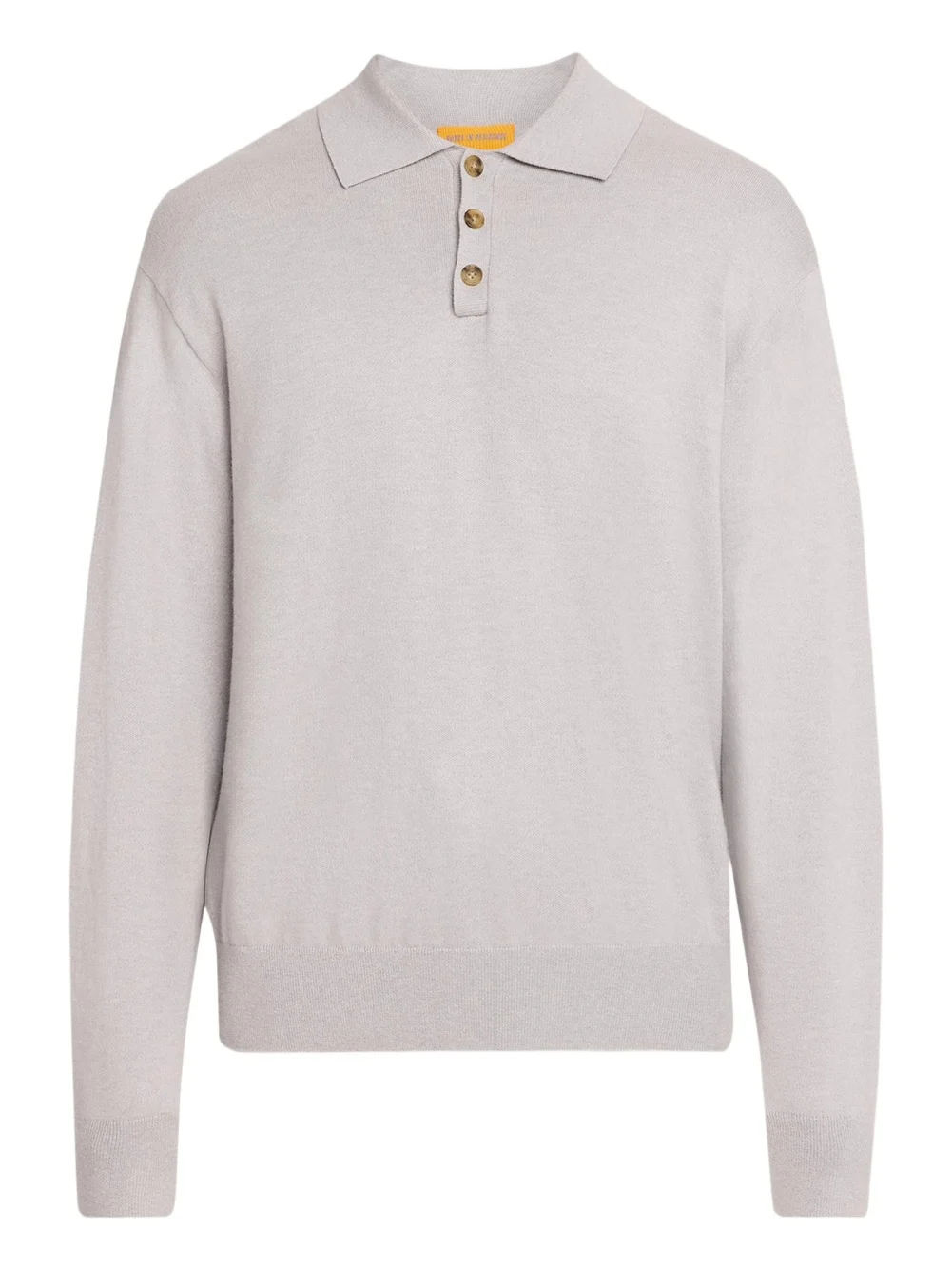 Men's Cotton-Cashmere Allday Polo Sweater Men's Cotton-Cashmere Allday Polo Sweater