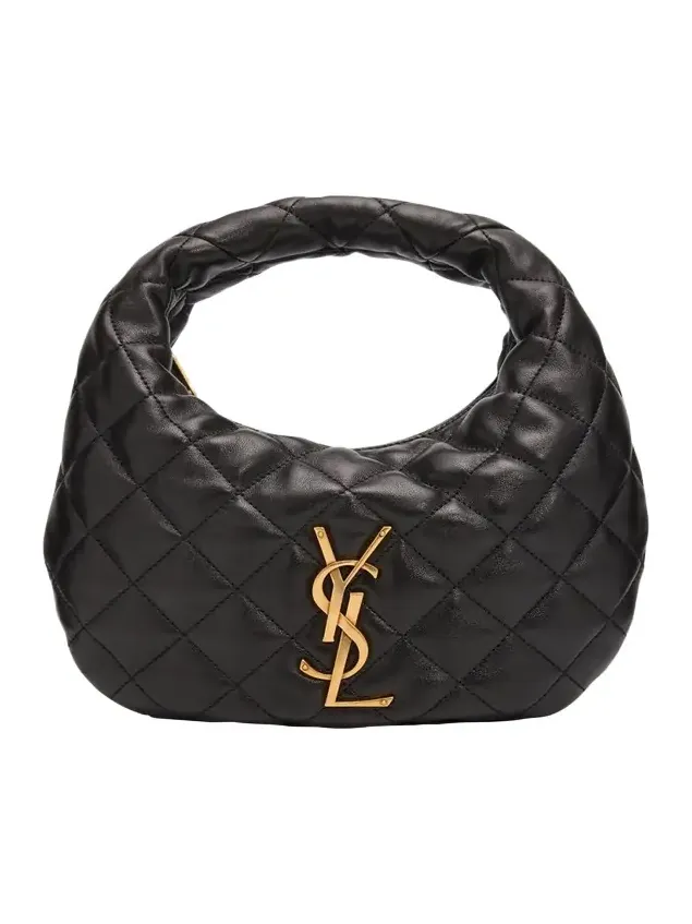 Icarino Baby YSL Quilted Leather Hobo Bag Icarino Baby YSL Quilted Leather Hobo Bag