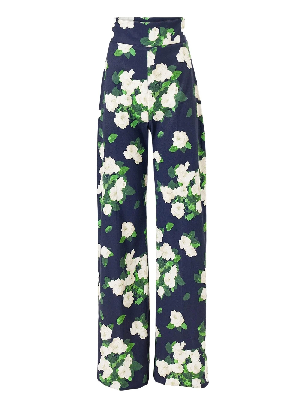 Diane High-Rise Floral Wide-Leg Pants Diane High-Rise Floral Wide-Leg Pants