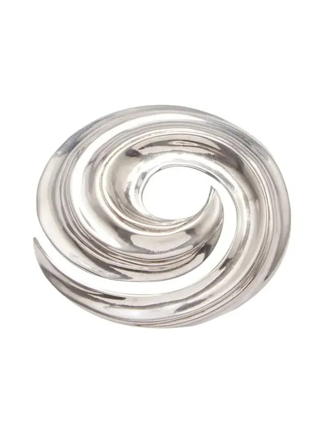 ben-amun Silvertone Swirl Pin