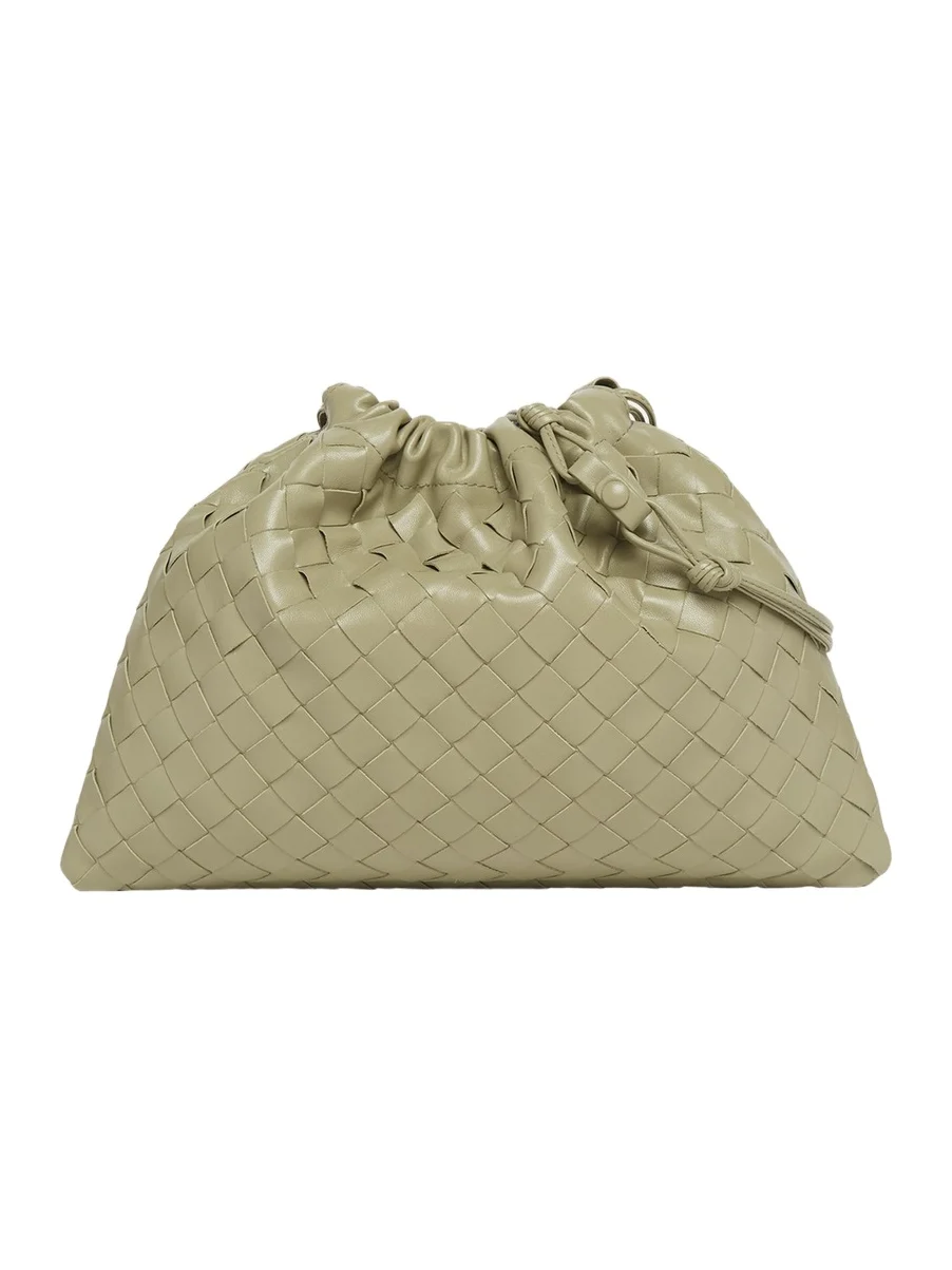 Bottega Veneta Medium Leather Pouch Bag