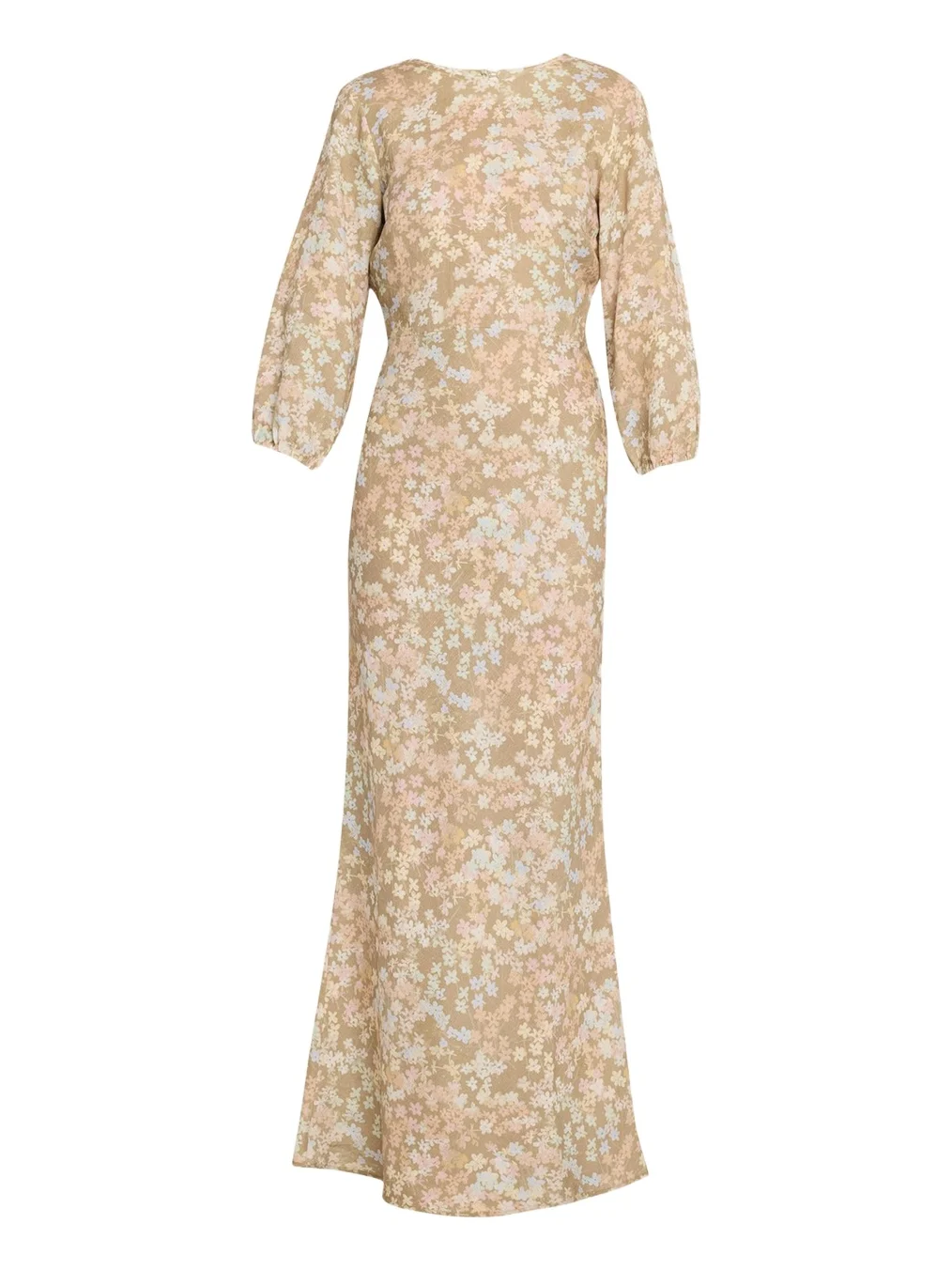 Berna Floral Linen Maxi Dress Berna Floral Linen Maxi Dress