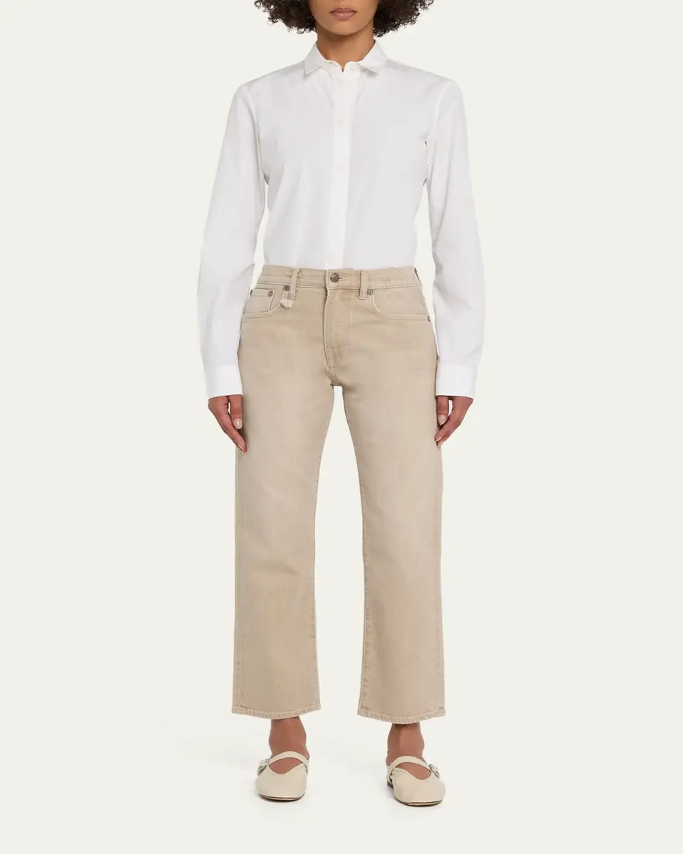 R13 Romeo Straight Cropped Jeans | Thumbnail 2 R13 Romeo Straight Cropped Jeans | Thumbnail 2