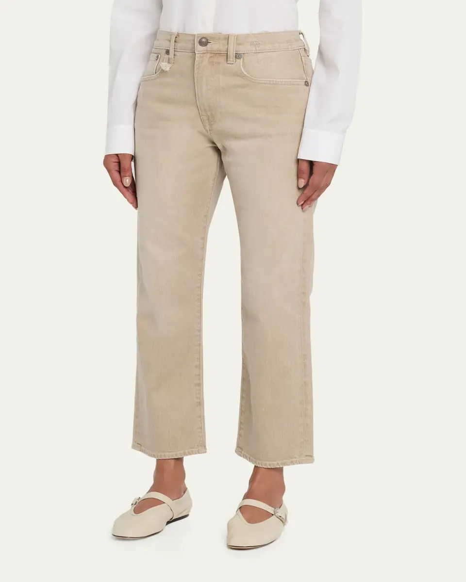 R13 Romeo Straight Cropped Jeans | Thumbnail 4 R13 Romeo Straight Cropped Jeans | Thumbnail 4