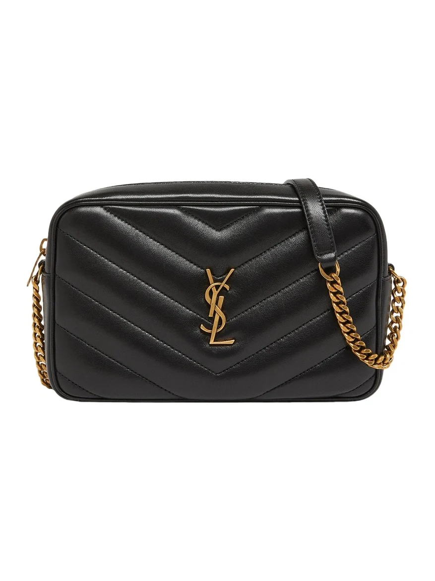 LouLou YSL Chevron Quilted Crossbody Bag LouLou YSL Chevron Quilted Crossbody Bag