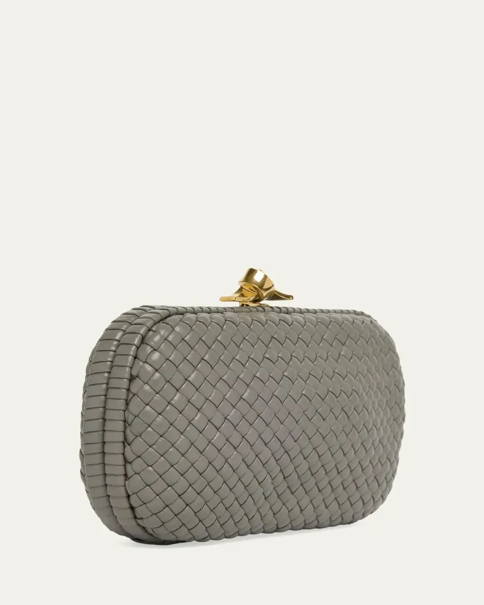Bottega Veneta Padded Leather Sculptural Knot Clutch Bag | Thumbnail 3 Bottega Veneta Padded Leather Sculptural Knot Clutch Bag | Thumbnail 3