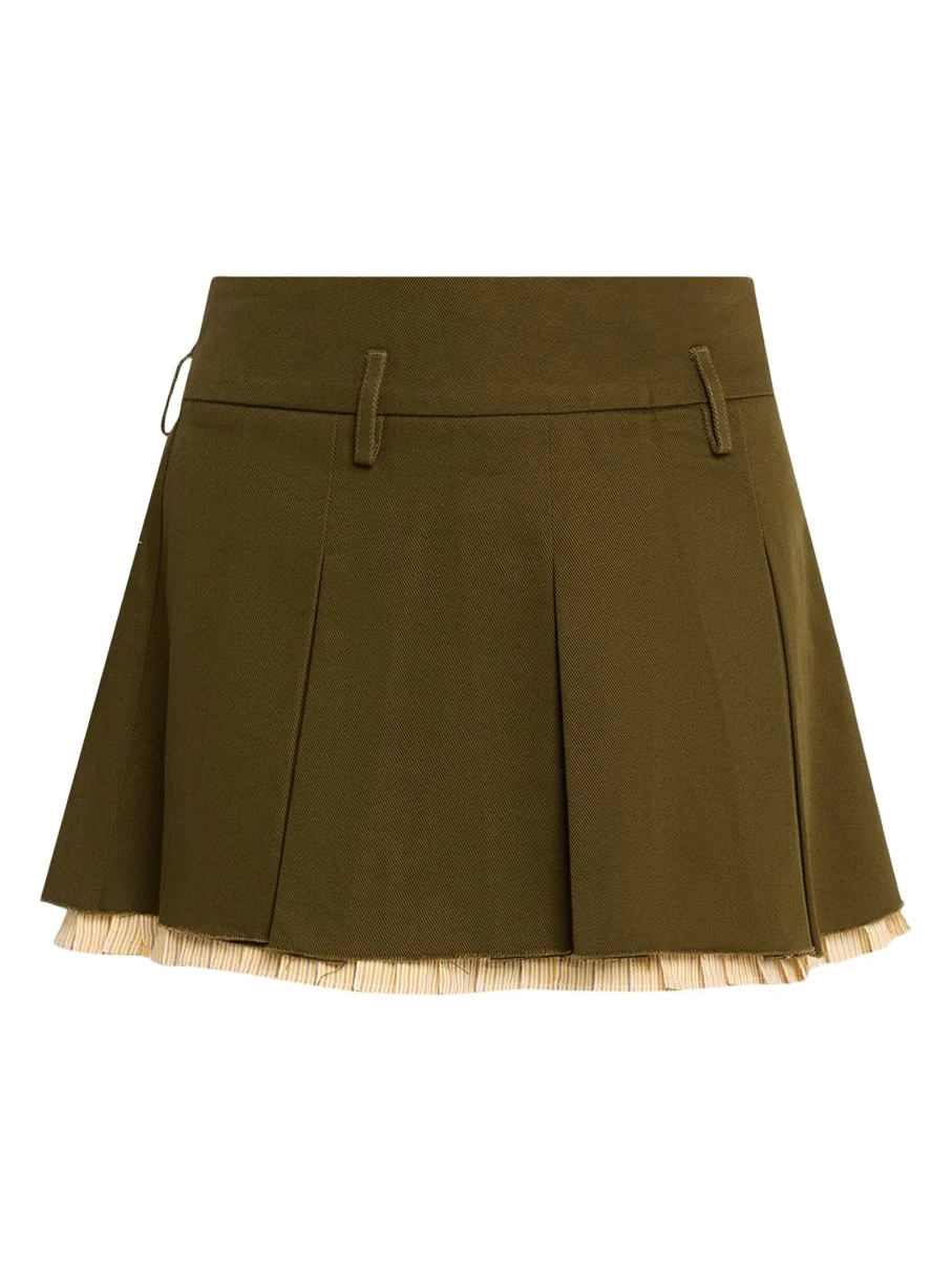 Pleated Mini Skirt Pleated Mini Skirt