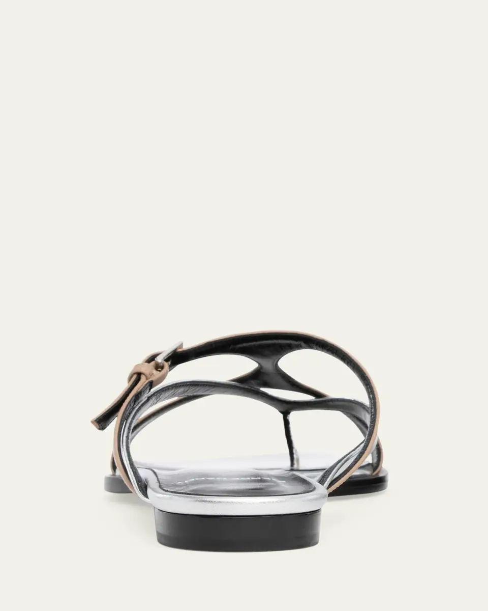 PIERRE HARDY Brasilia Bicolor Leather Thong Sandals | Thumbnail 2 PIERRE HARDY Brasilia Bicolor Leather Thong Sandals | Thumbnail 2