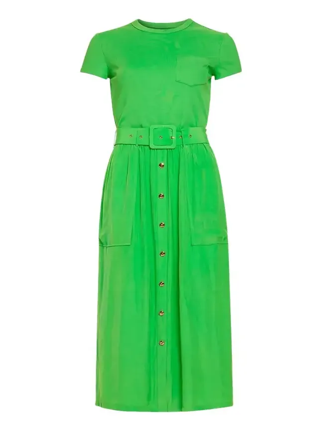Sylvie Belted Midi Dress