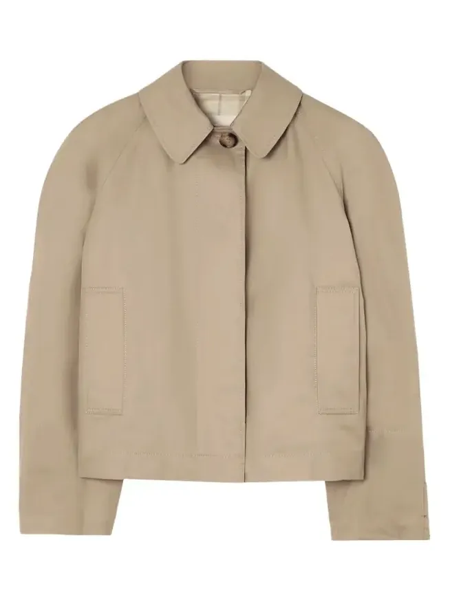 Burberry Tropical Cotton Gabardine Jacket