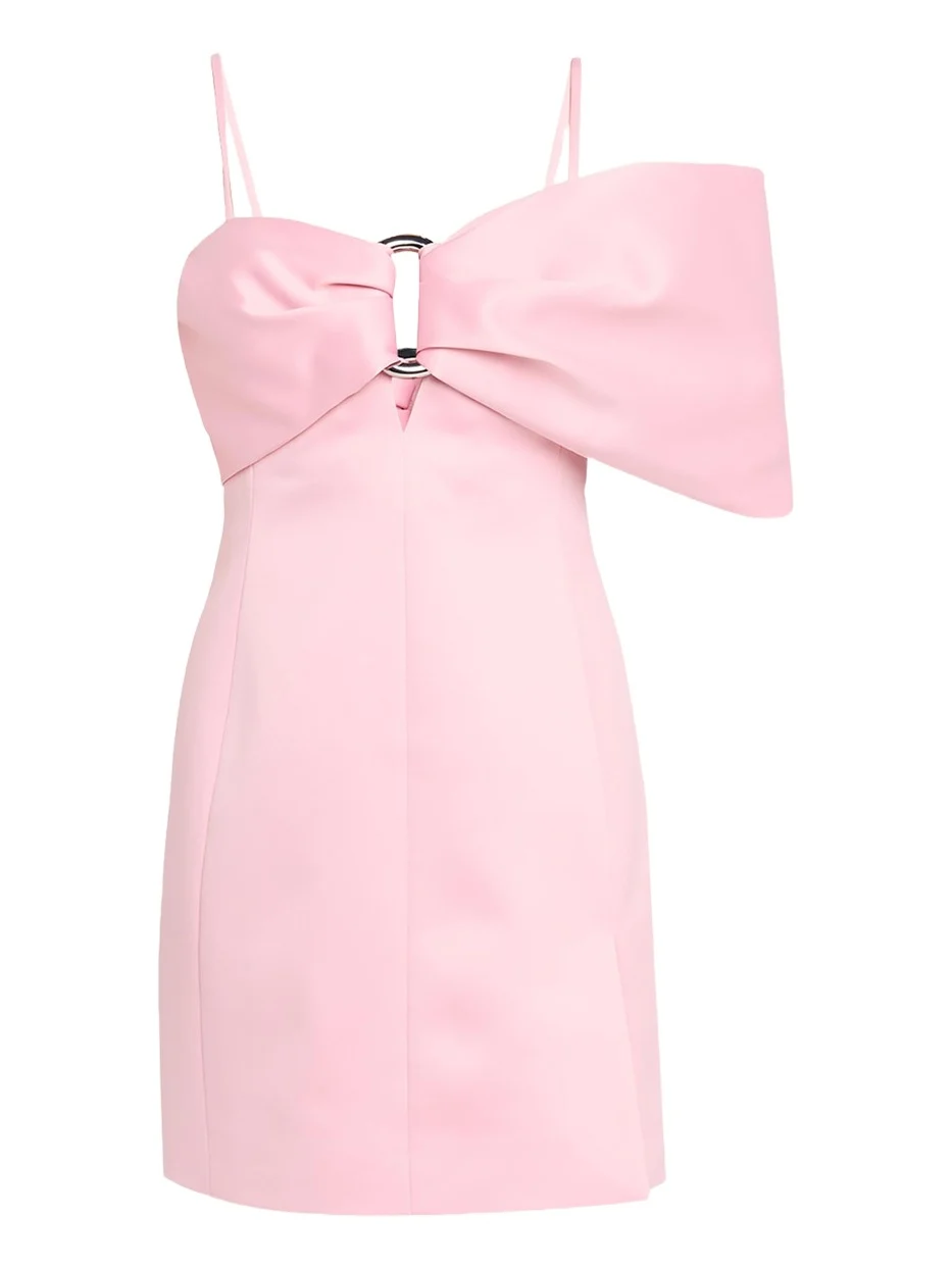 Satin Pop JBow Dress Satin Pop JBow Dress