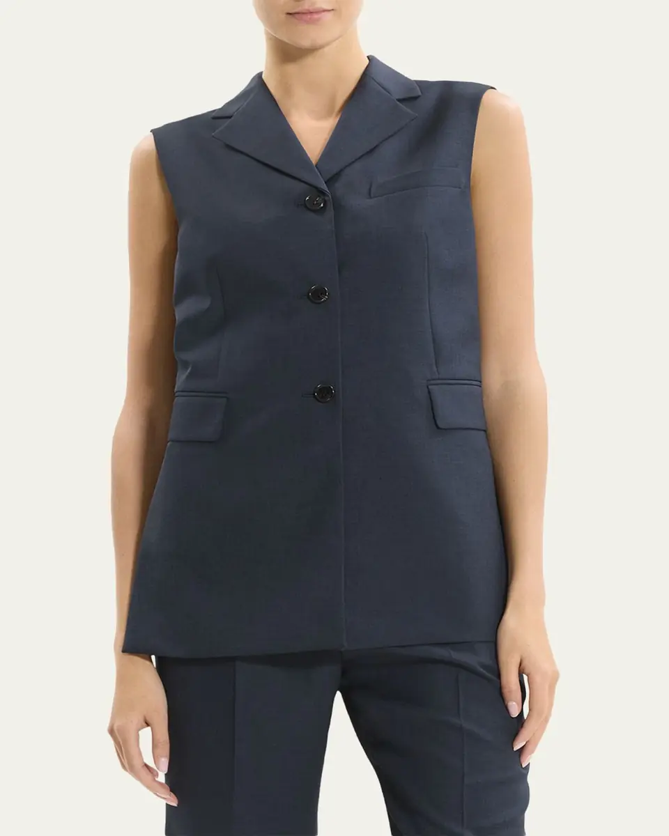 Theory Three-Button Slash Vest | Thumbnail 4