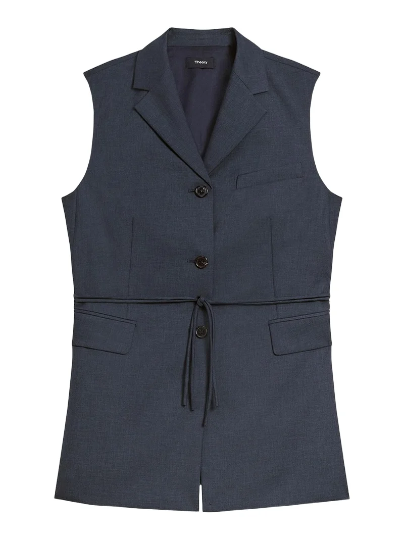 Theory Three-Button Slash Vest