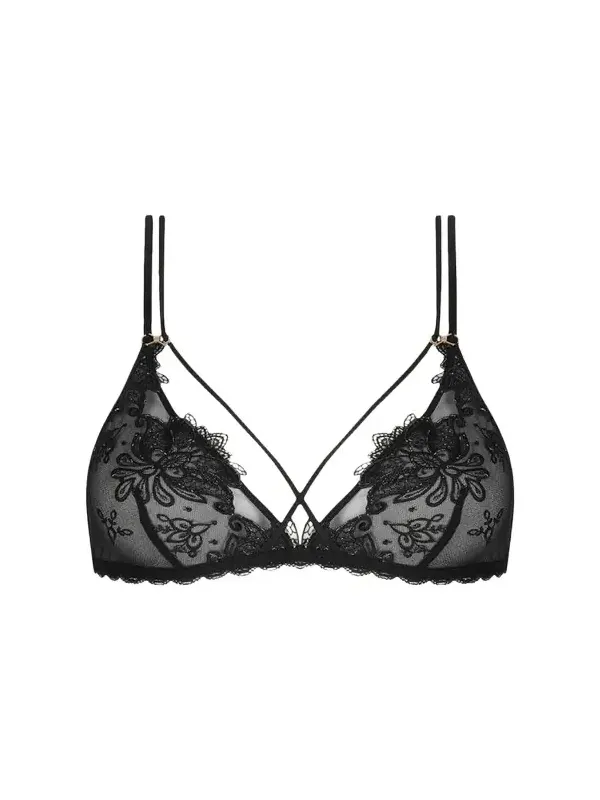Diva Glamour Embroidered Contour Bralette Diva Glamour Embroidered Contour Bralette